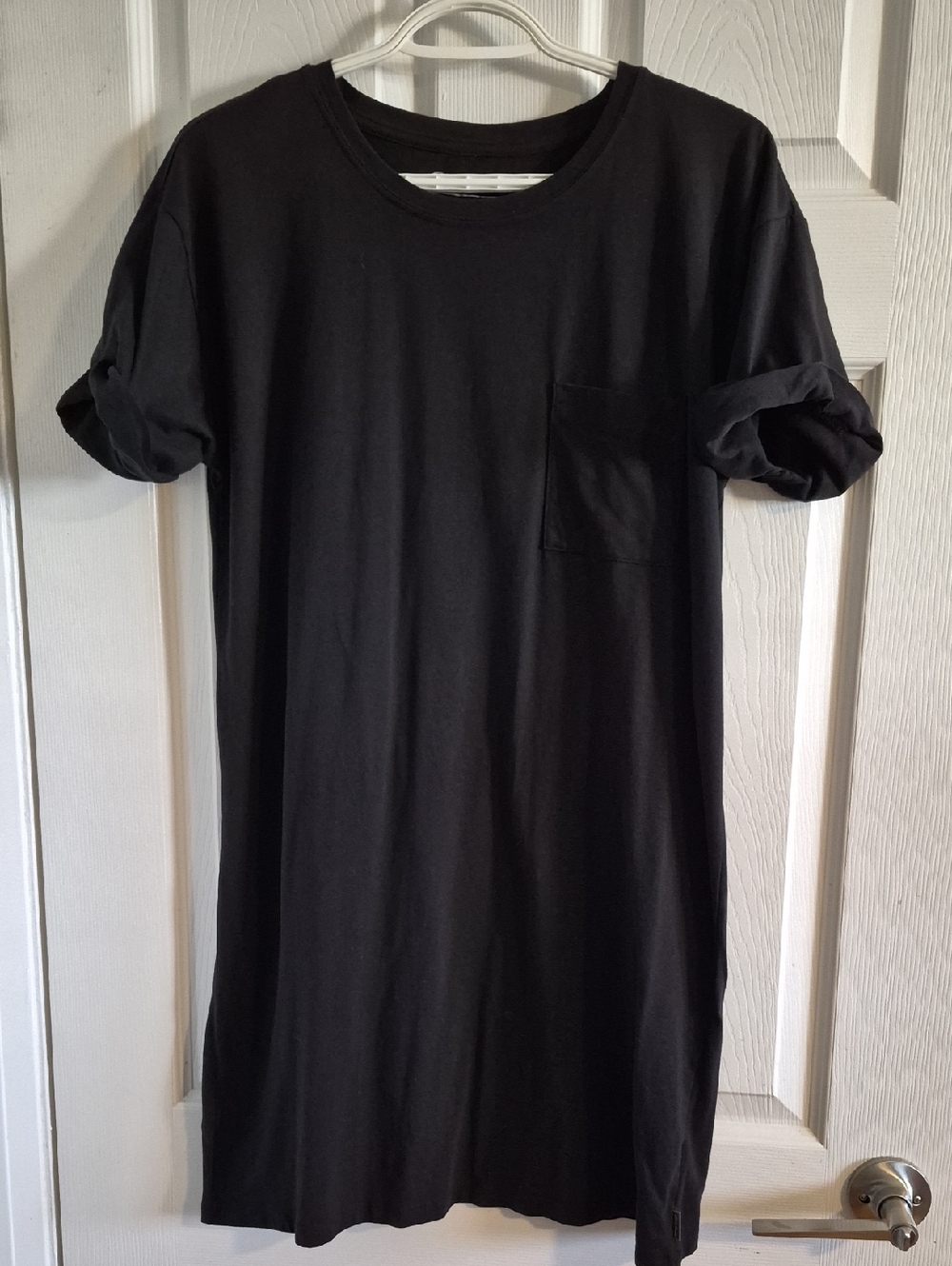 Eddie Bauer Black Short Sleeve Pocket Dress